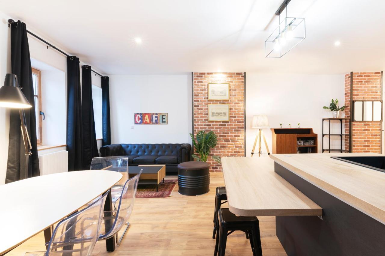 L'Atelier De Nicolas - Bel Appt Au Coeur De Nancy Exteriör bild
